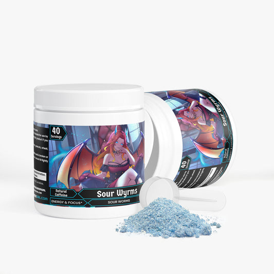 Mezil Justice - Sour Wyrms Focus Powder (Sour Worms)