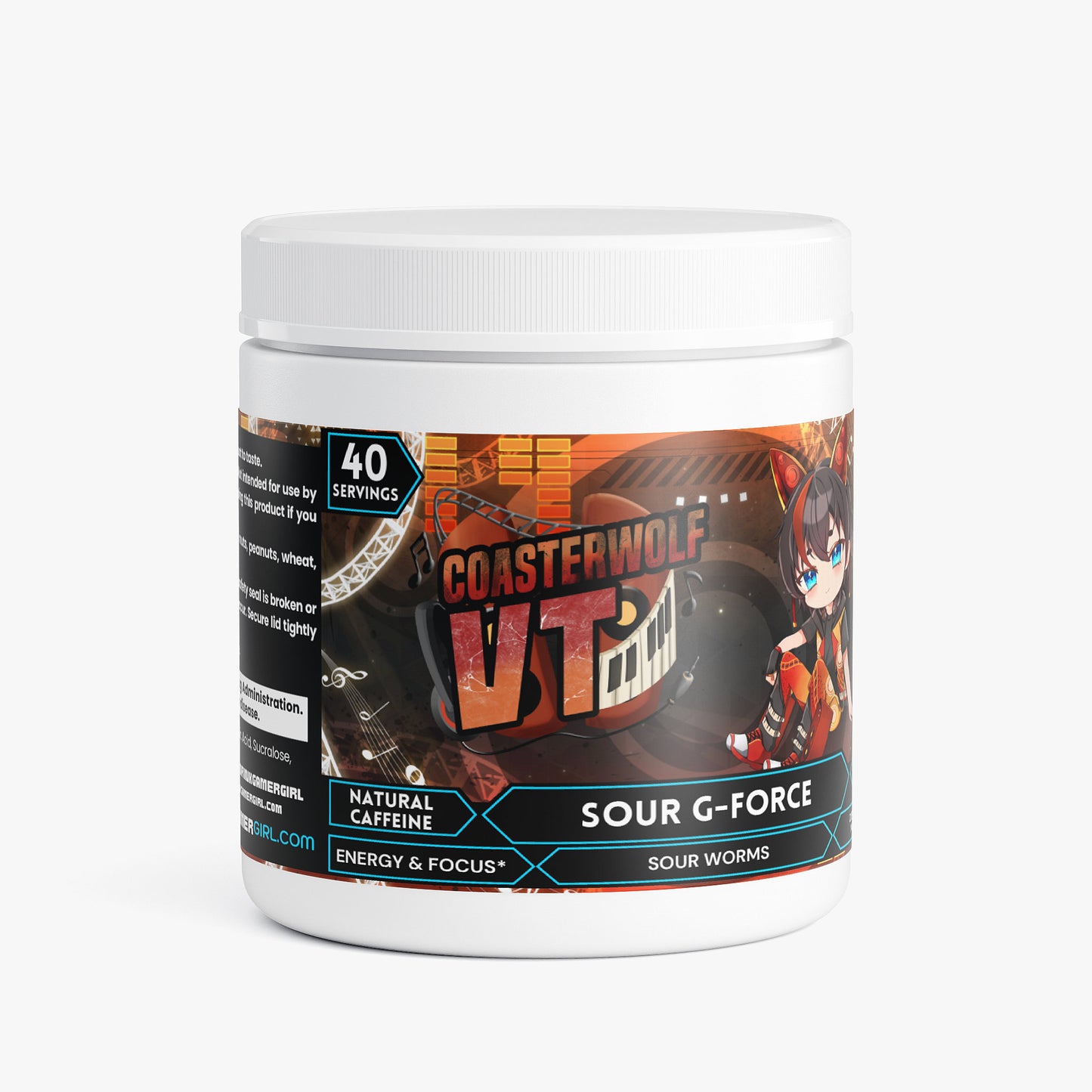 CoasterwolfVT - Sour G-force Focus Powder (Sour Worms)