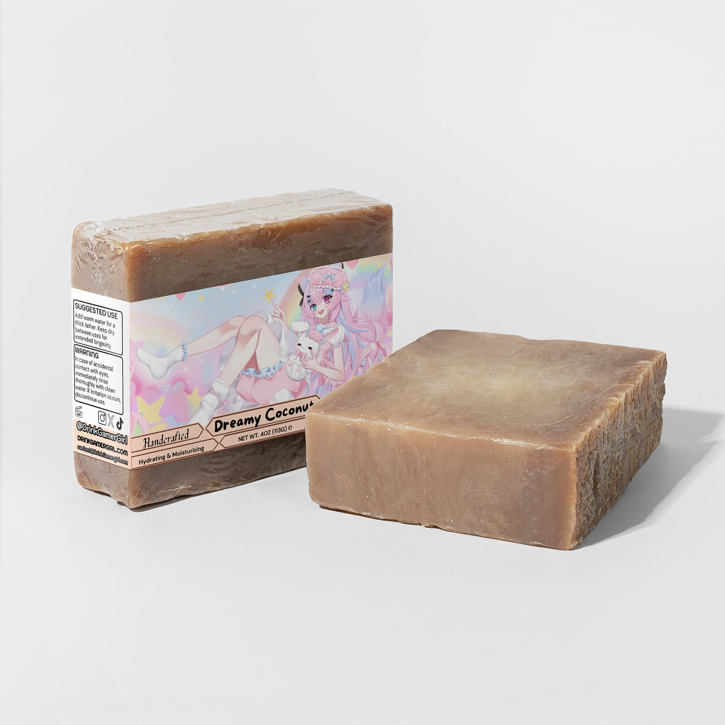 Plushyloz - Dreamy Coconut Coconut Beach Soap