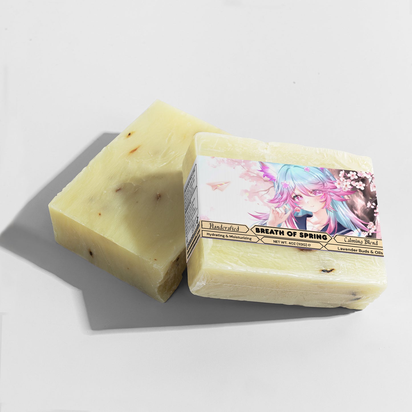 Akuma Miko - Breath of Spring Calming Lavender Soap