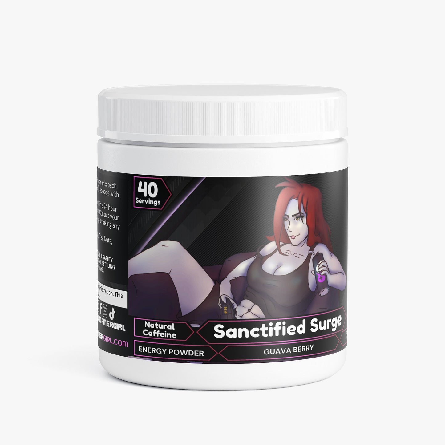 Shotgun Seraph - Sanctified Surge Energy Powder (Guava Berry)