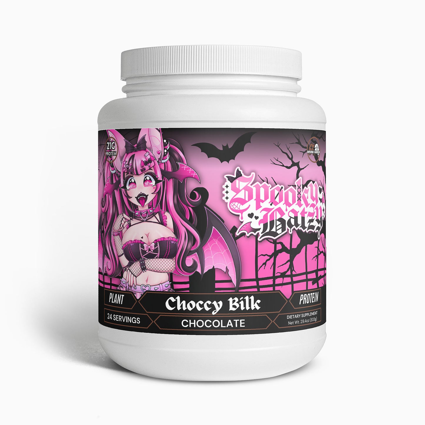 Spooky Batzy - Choccy Bilk Plant Protein (Chocolate)