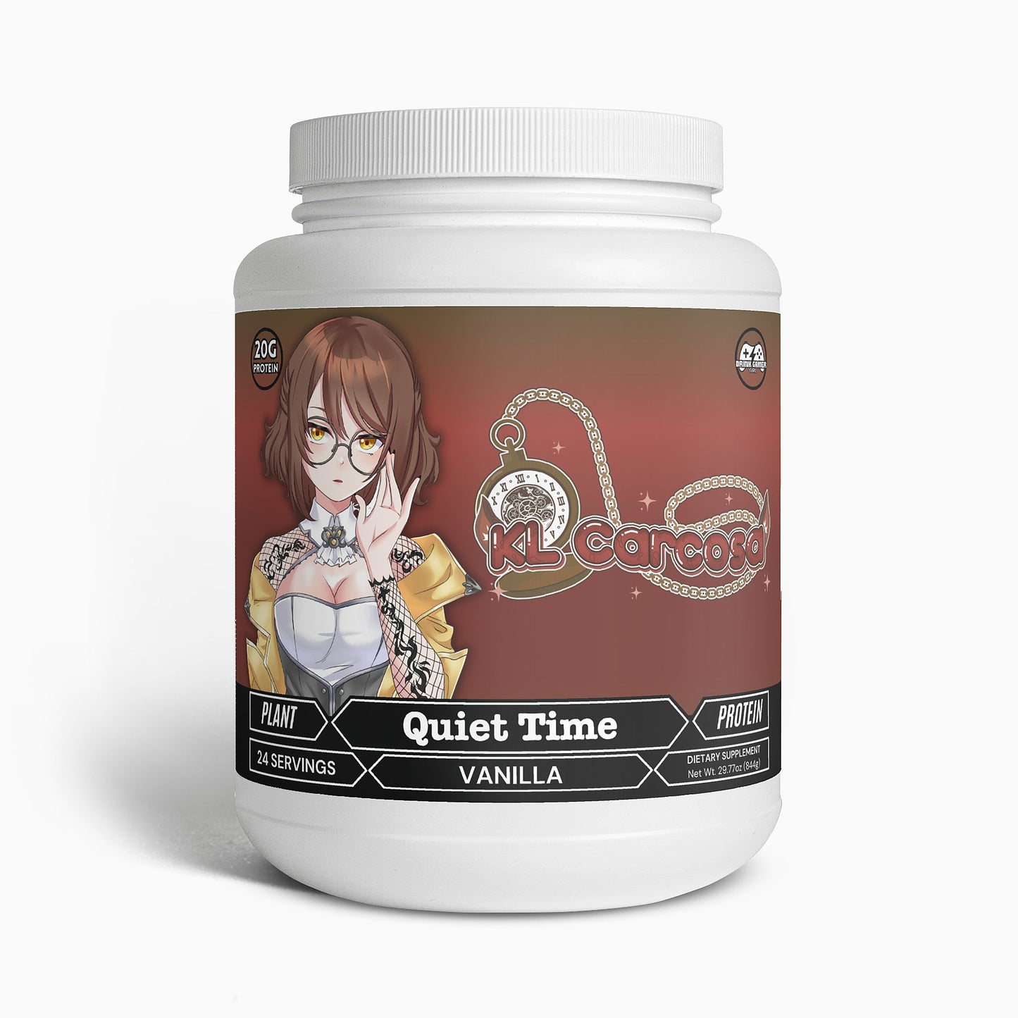 KLCarcosa - Quiet Time Plant Protein (Vanilla)