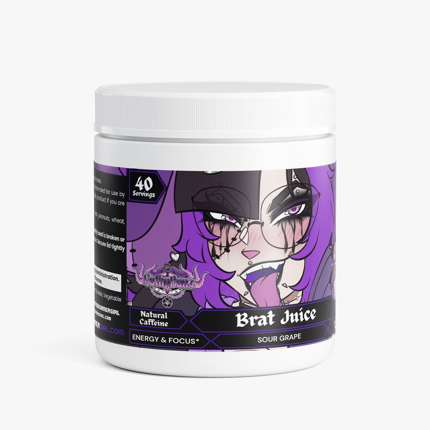 GothyBunz - Brat Juice Focus Powder (Sour Grape)