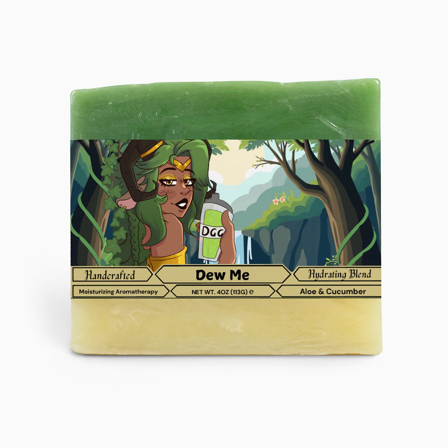 AvaleaAudio - Dew Me Aloe & Cool Cucumber Soap