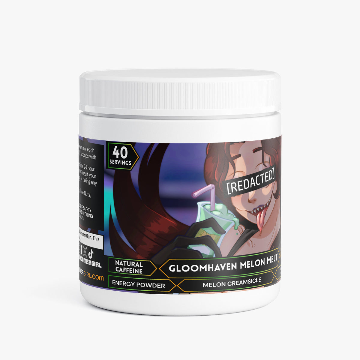 DollRatVT - Gloomhaven Melon Melt Energy Powder (Melon Creamsicle)