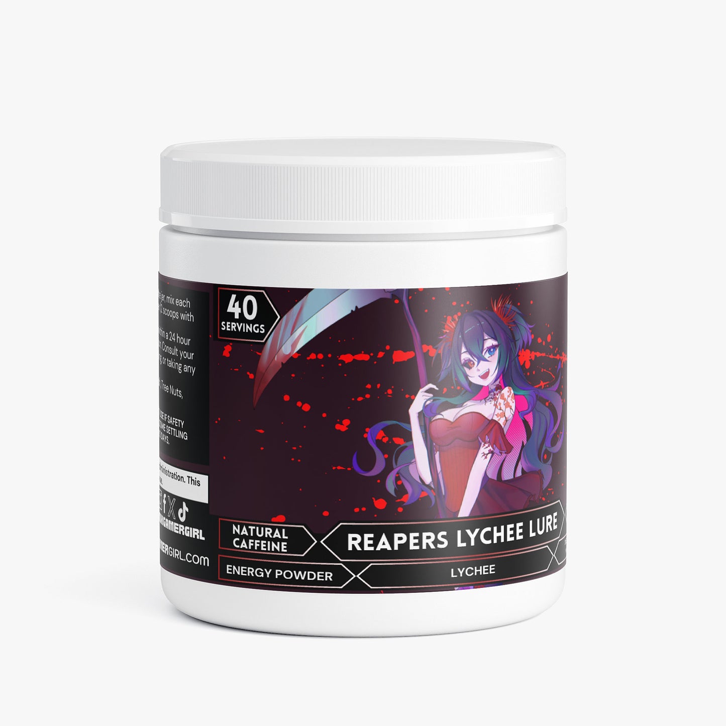 Yuriko Yami - Reapers Lychee Lure Energy Powder (Lychee Energy)