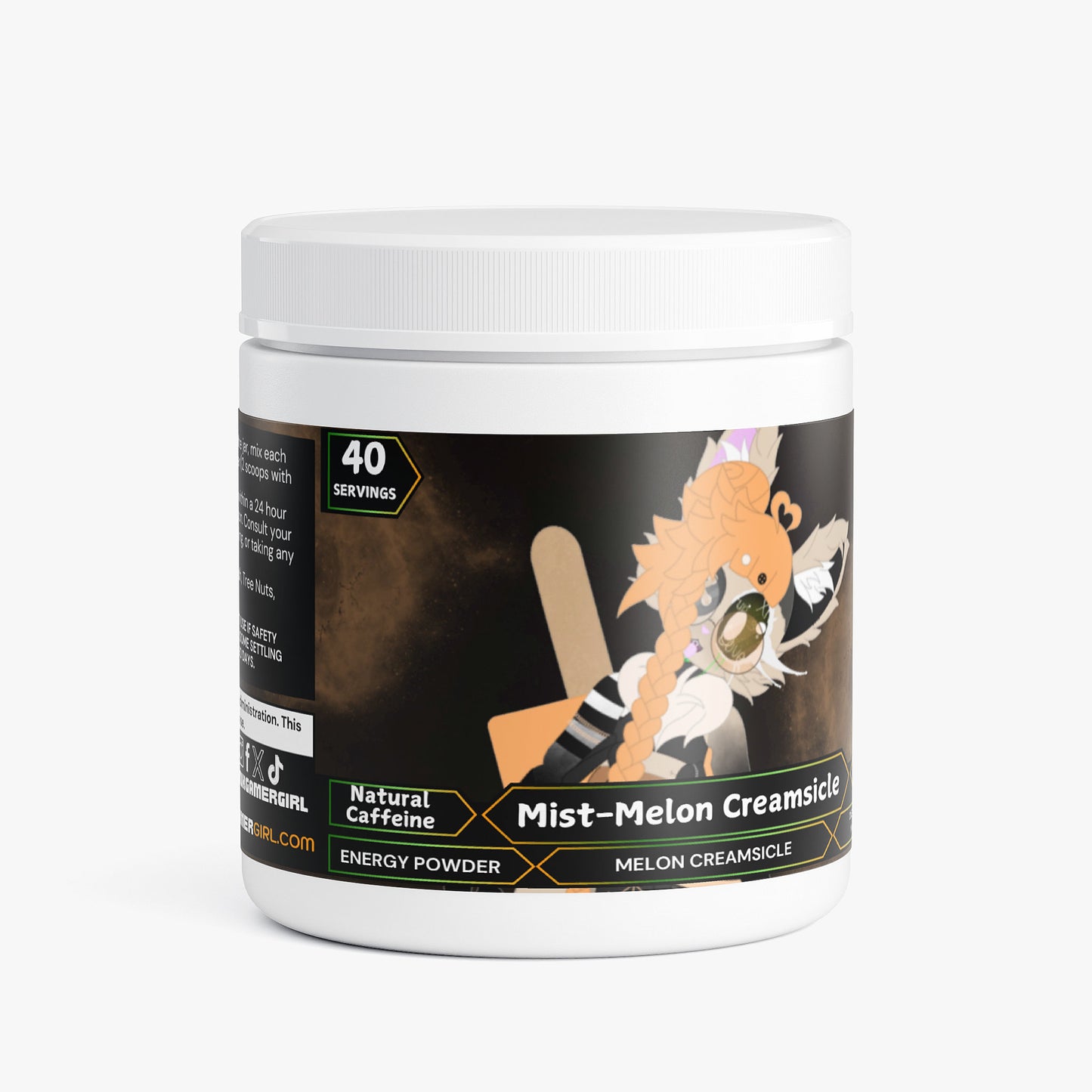 SiroLyite - Mist-Melon Creamsicle Energy Powder (Melon Creamsicle)