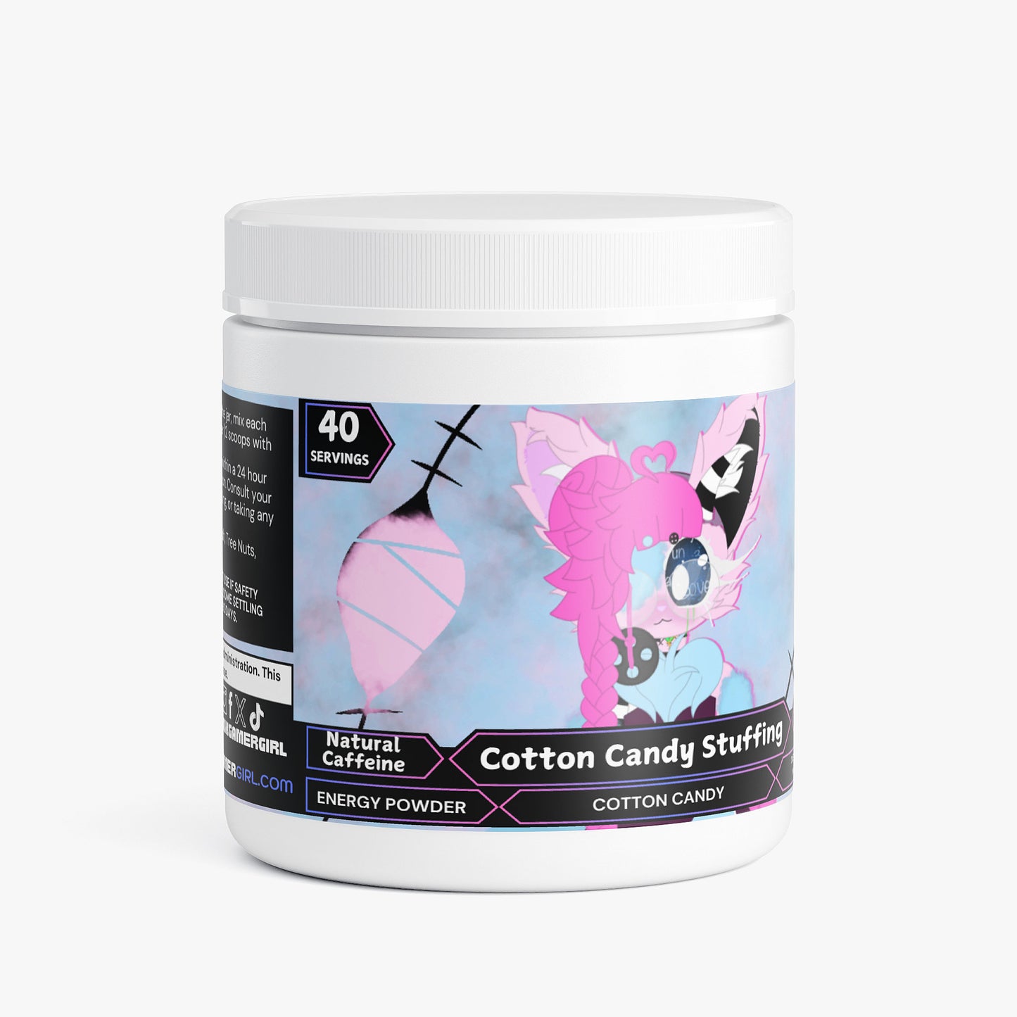 SiroLyite - Cotton Candy Stuffing Energy Powder (Cotton Candy)