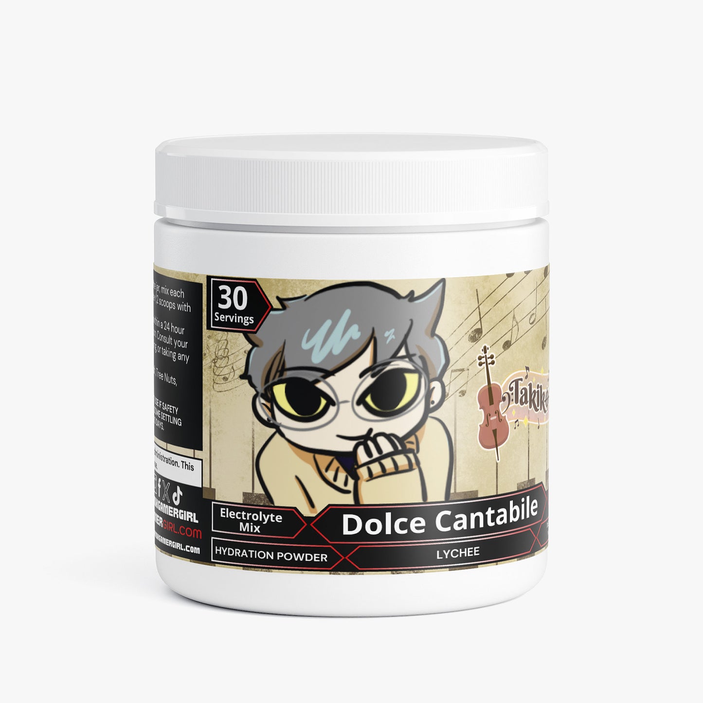 Takikomori - Dolce Cantabile Hydration Powder (Lychee)