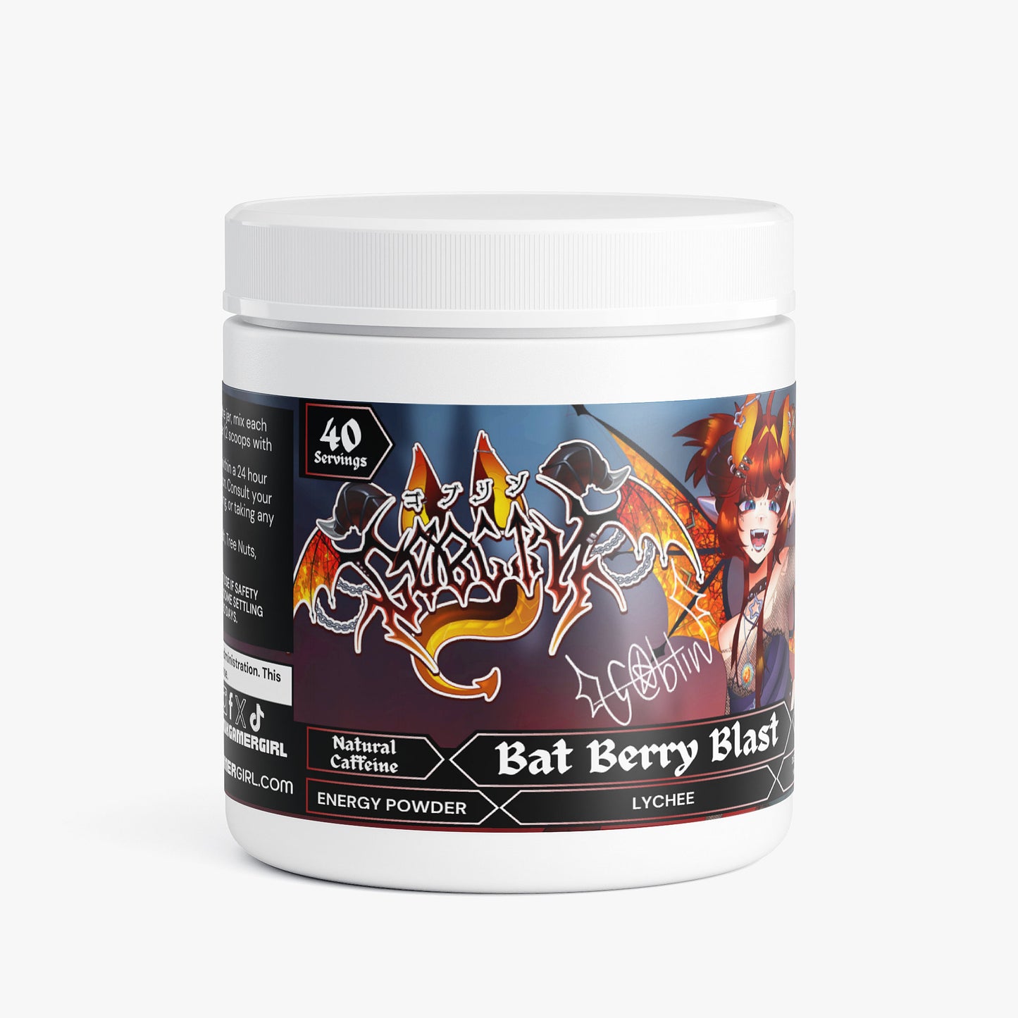 G0blin788 - Bat Berry Blast Energy Powder (Lychee Energy)