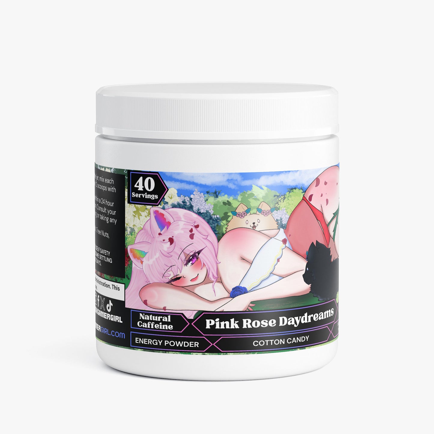 Shu Ivy Rose - Pink Rose Daydreams Energy Powder (Cotton Candy)