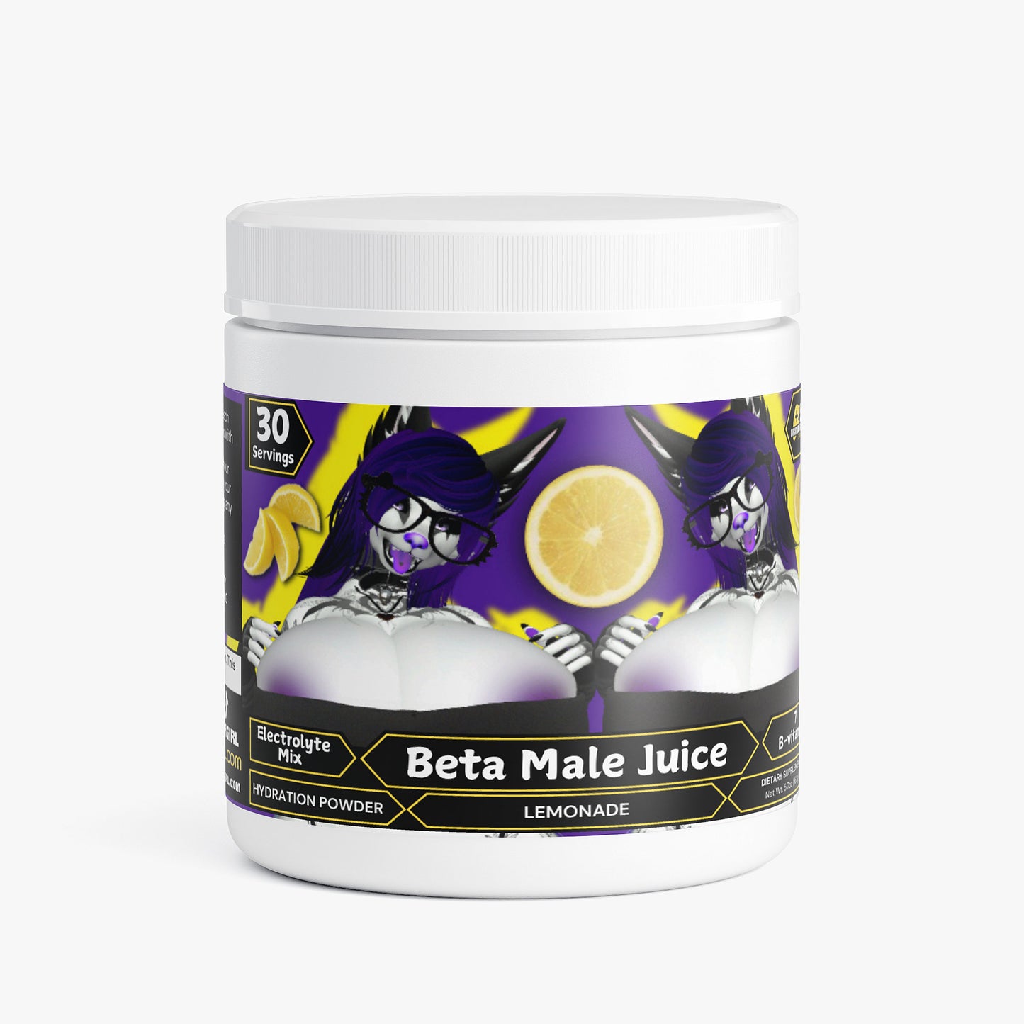 LivvyTheGhoul - Beta Male Juice Hydration Powder (Lemonade)