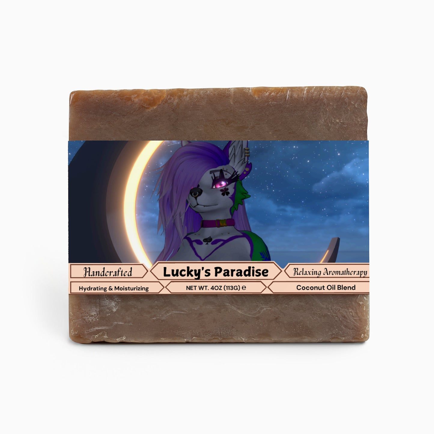 LuckyTheWolf - Lucky's Paradise Coconut Beach Soap