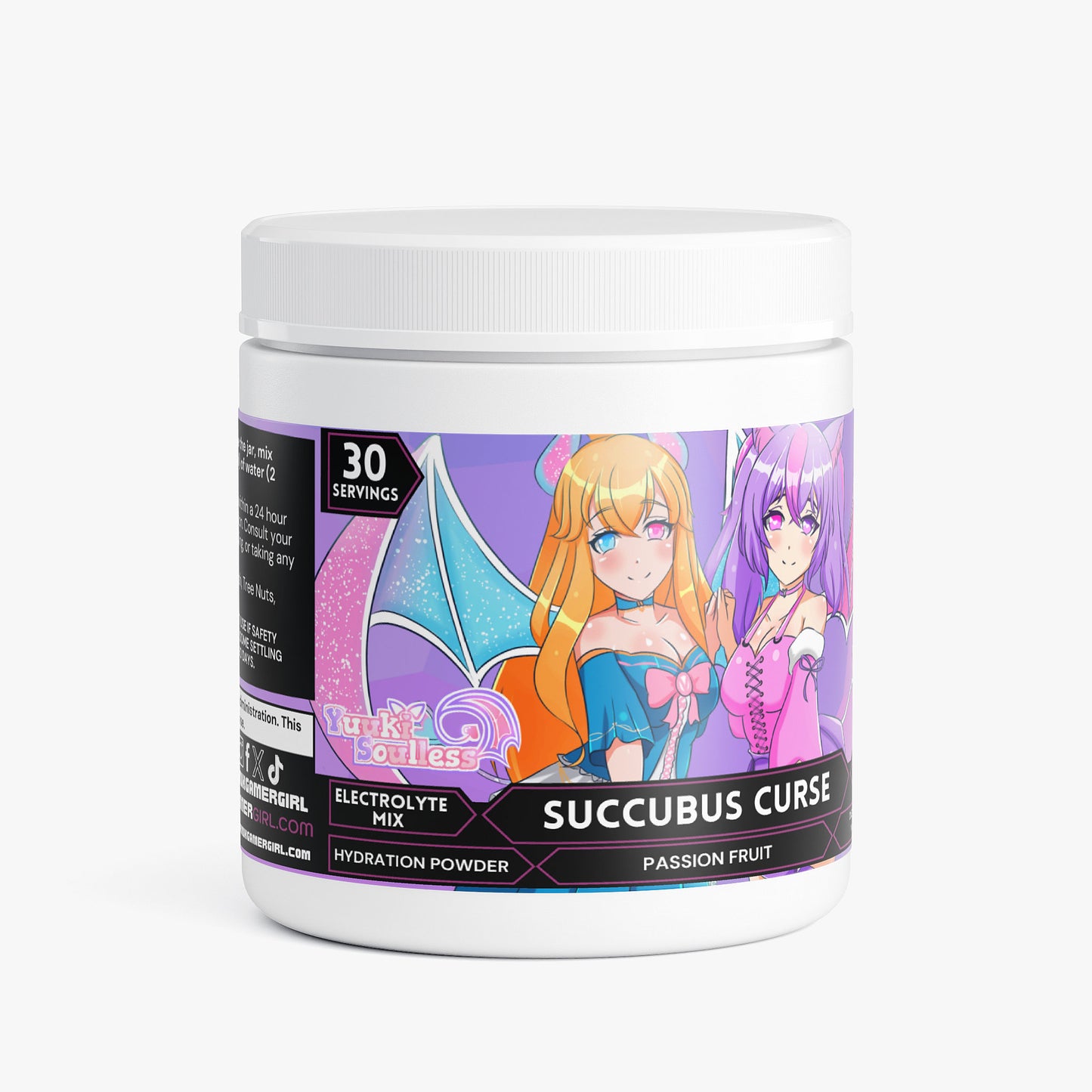 YuukiSoulless - Succubus Curse Hydration Powder (Passion Fruit)