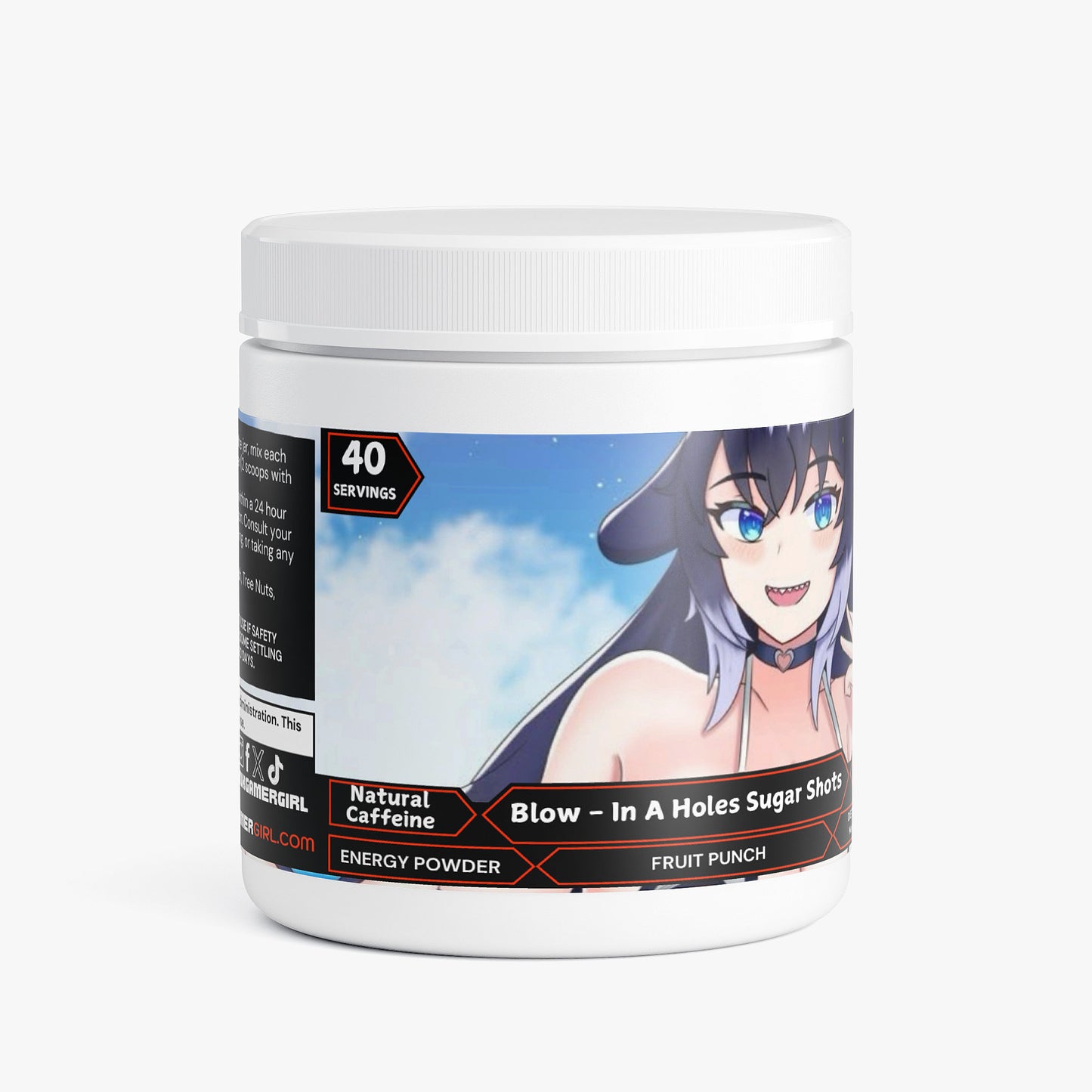 Killah Orki - Blow - In A Holes Sugar Shots Energy Powder (Fruit Punch)