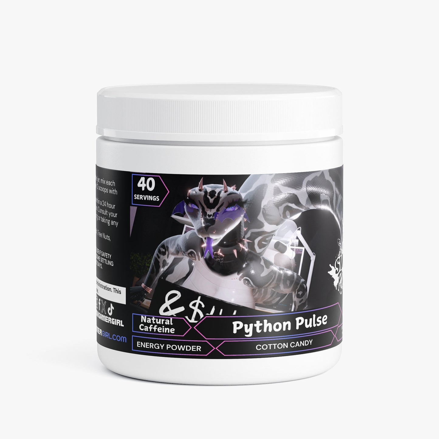 xSwampPuppyx - Python Pulse Energy Powder (Cotton Candy)