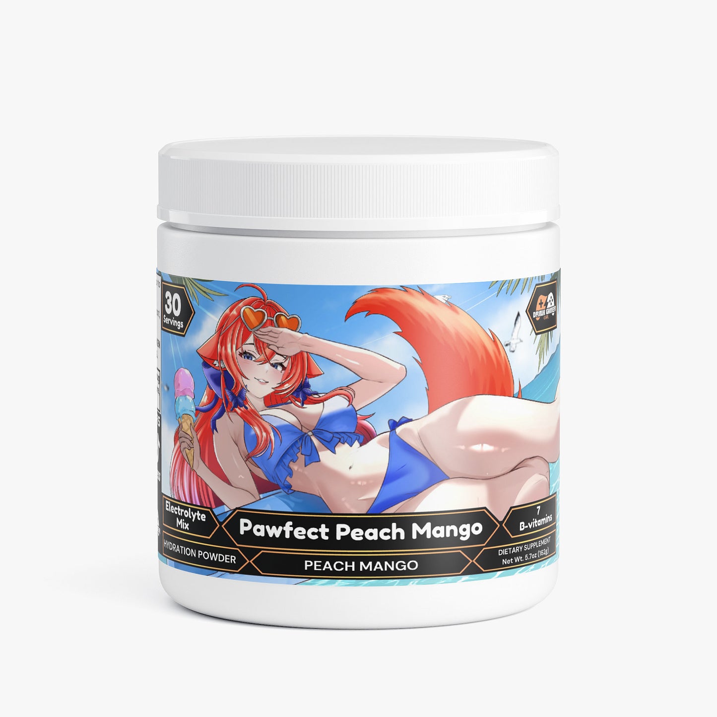 Starcat Tailchaser - Pawfect Peach Mango Hydration Powder (Peach Mango)