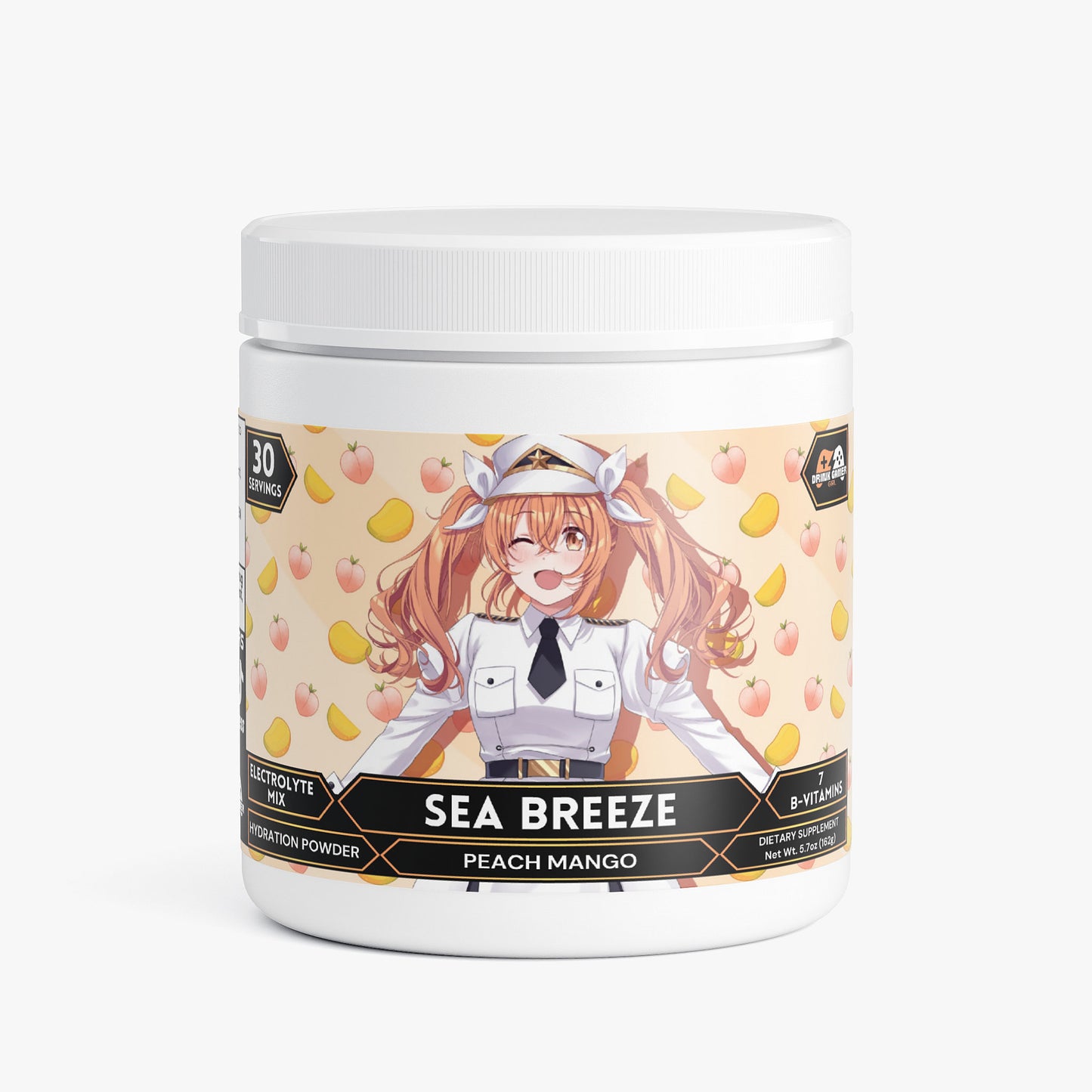AdmiralTrina - Sea Breeze Hydration Powder (Peach Mango)