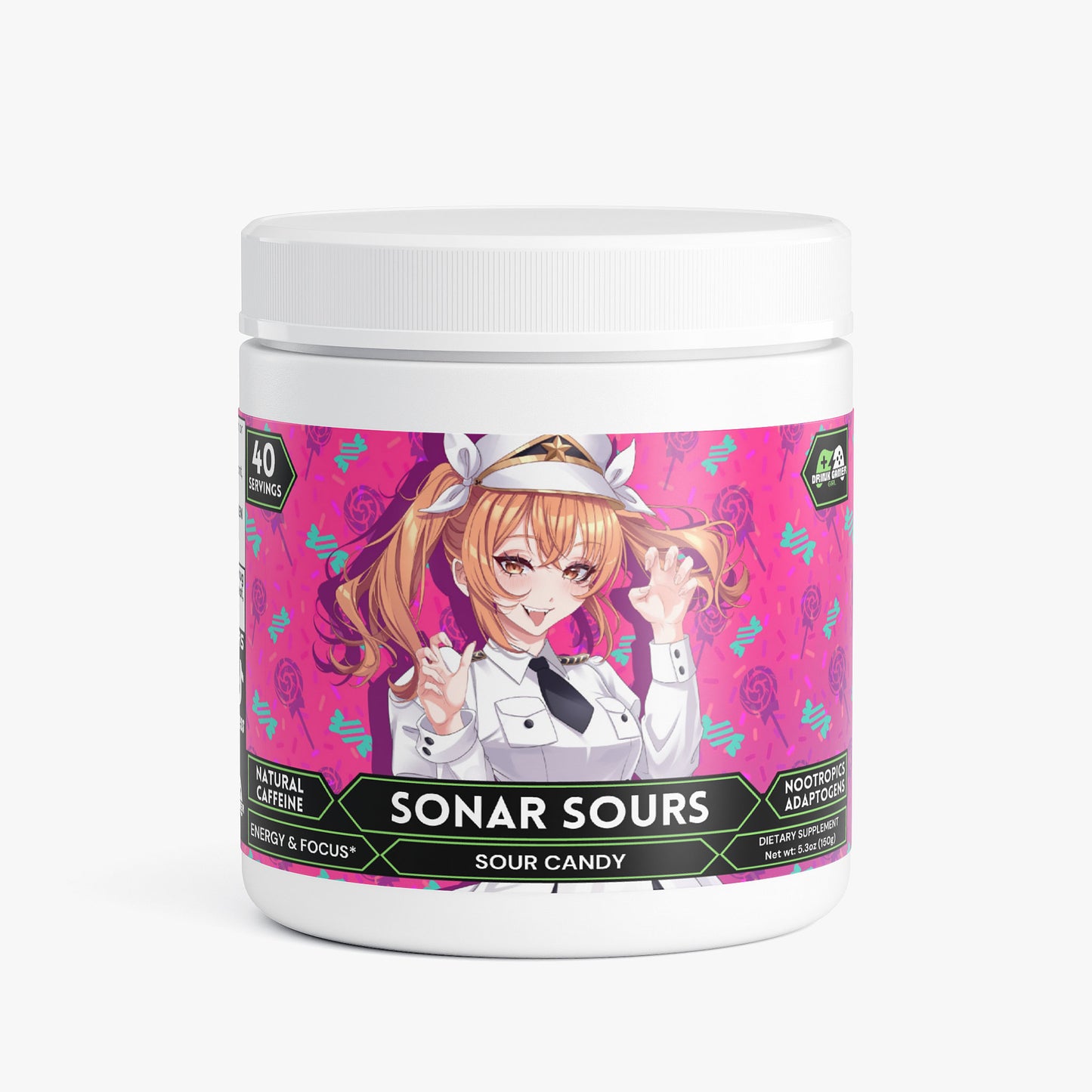 AdmiralTrina - Sonar Sours Focus Powder (Sour Candy)