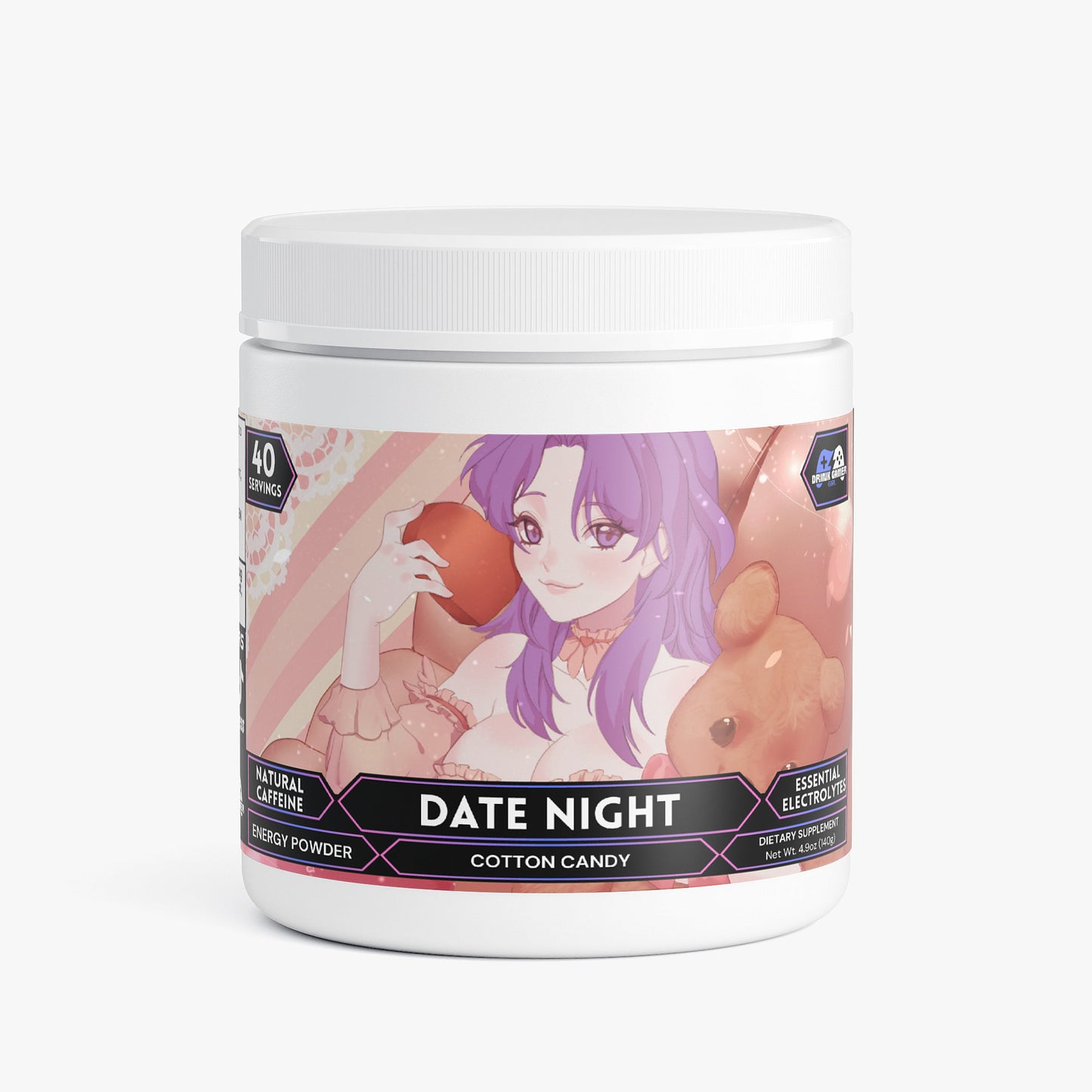 Angelica - Date Night Energy Powder (Cotton Candy)