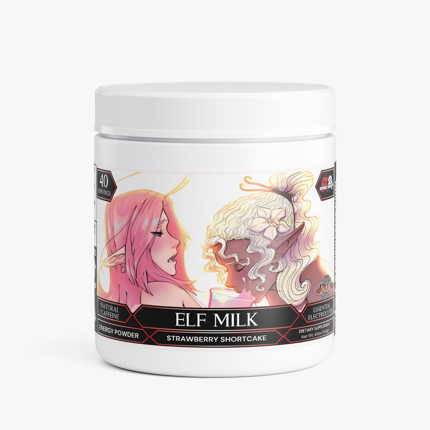 Pren - Elf Milk Energy Powder (Strawberry Shortcake)