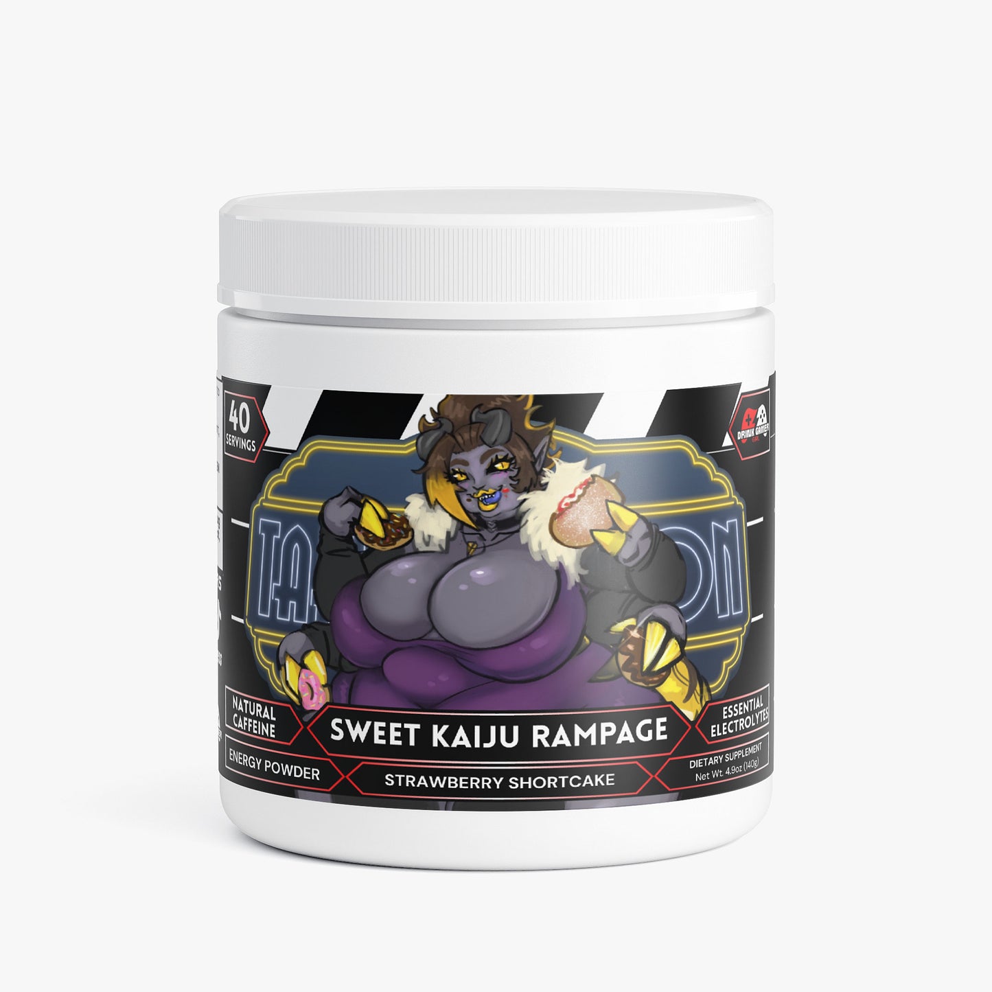 Take2Action - Sweet Kaiju Rampage Energy Powder (Strawberry Shortcake)