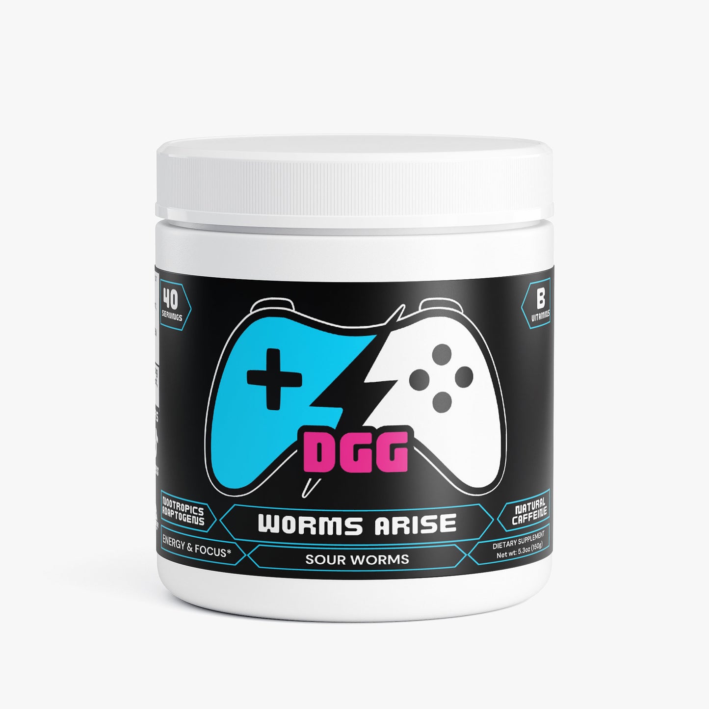 WORMS ARISE Focus Powder (Sour Worms) DGG