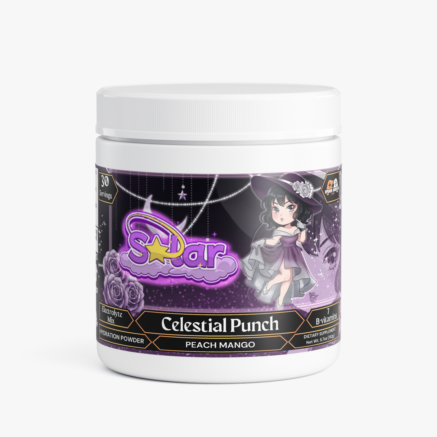 Solar Studios - Celestial Punch Hydration Powder (Peach Mango)