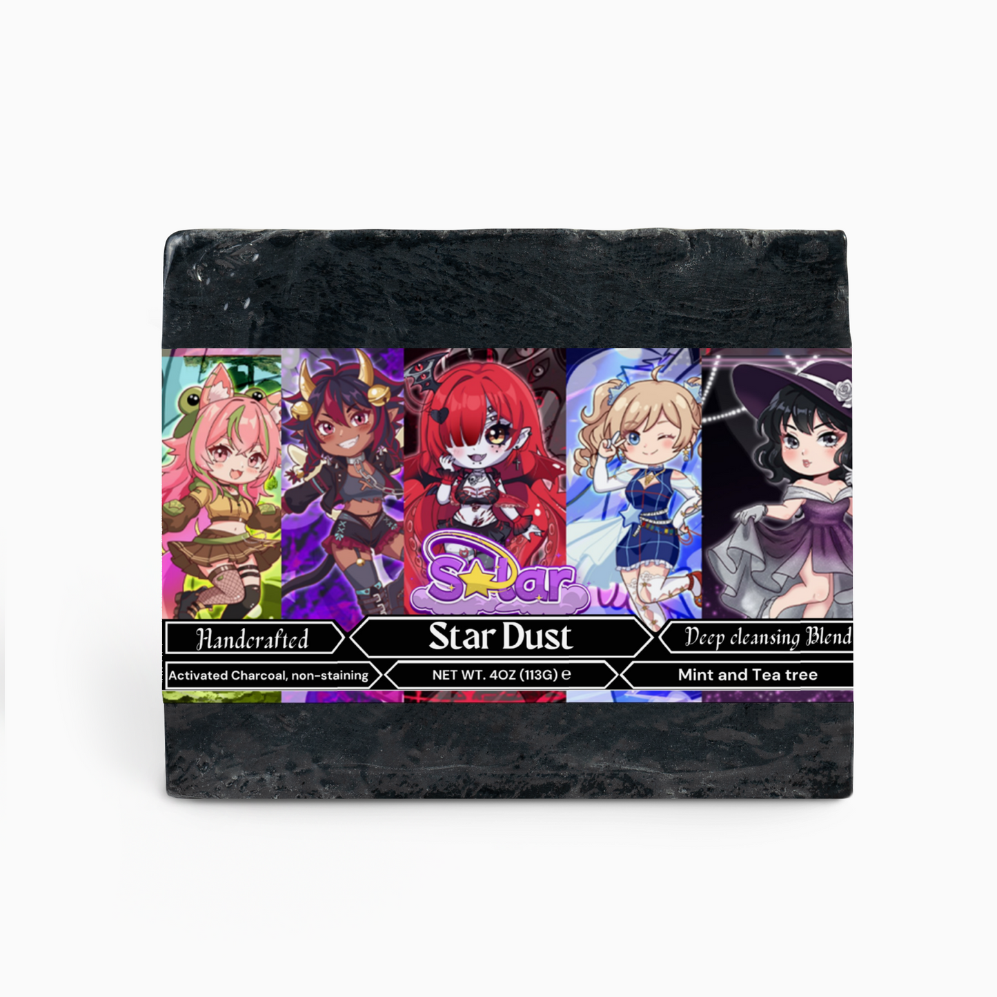 Solar Studios - Star Dust Charcoal Soap