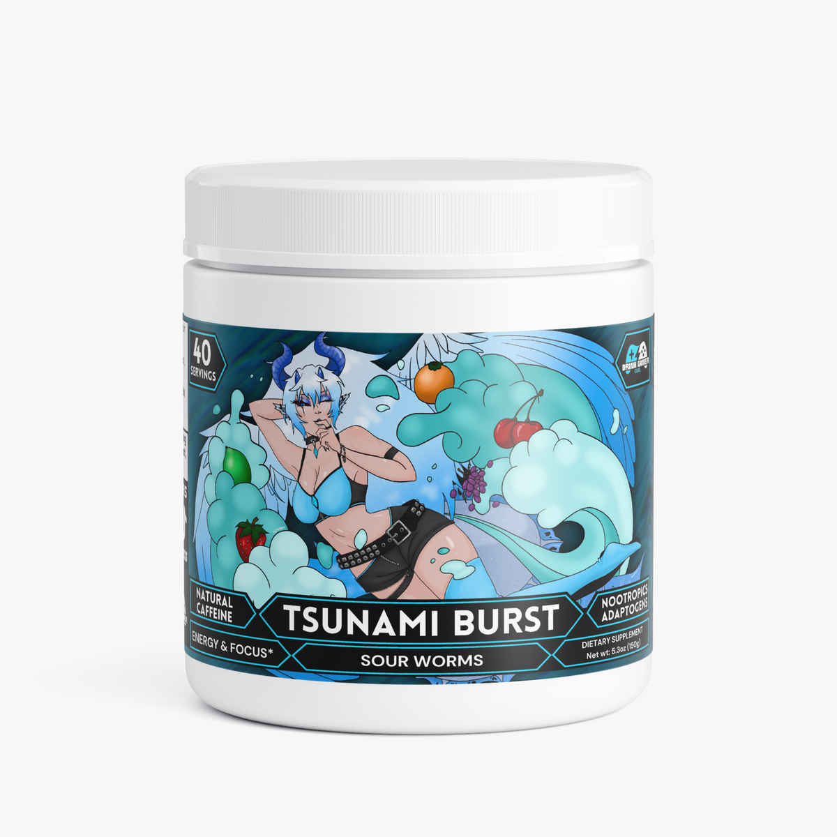 LunaRaiye - Tsunami Burst Focus Powder (Sour Worms)