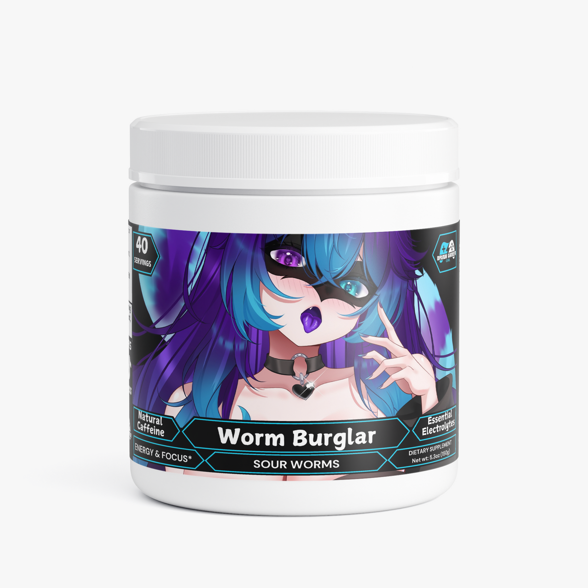 TrashedHeart - Worm Burglar Focus Powder (Sour Worms)