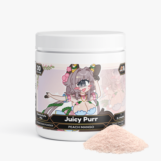 KomohanaVT - Juicy Purr Hydration Powder (Peach Mango)