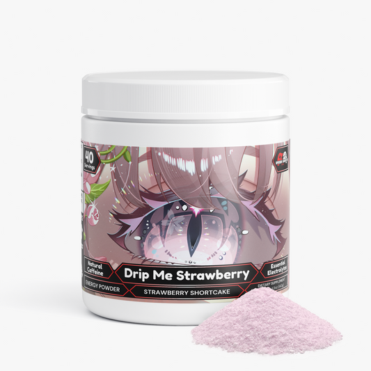 KomohanaVT - Drip Me Strawberry Energy Powder (Strawberry Shortcake)