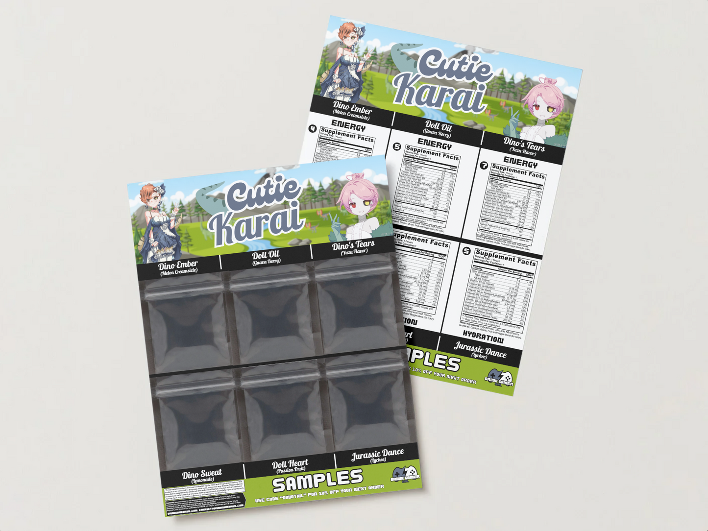 Cutiekarai - Sample pack (6 Flavors)