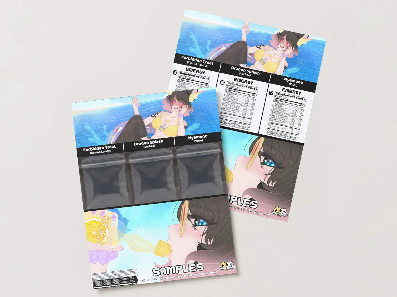 CheckyNyanChan - Sample pack (3 Flavors)