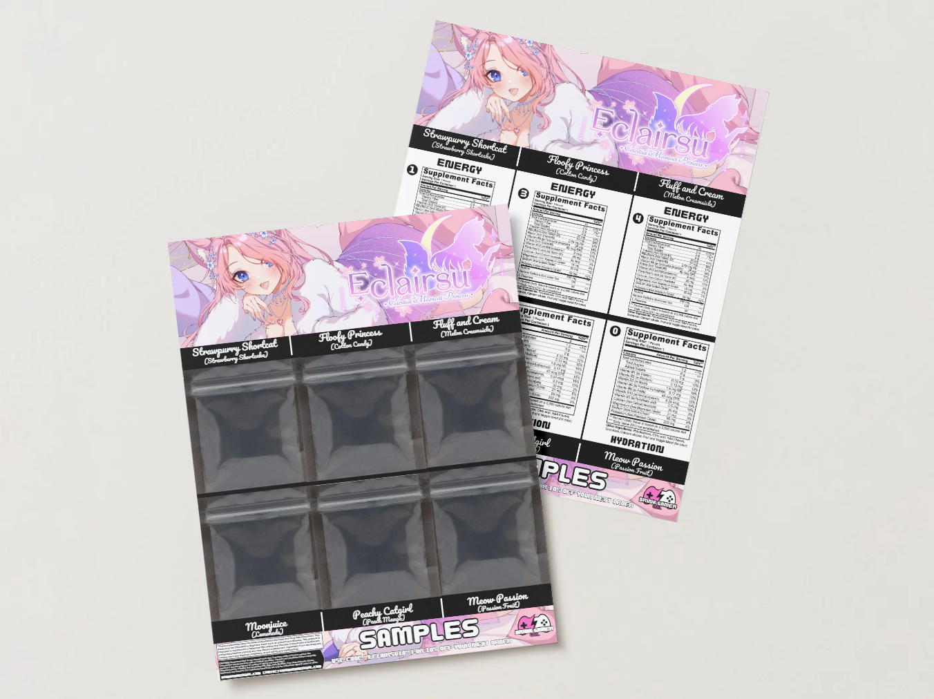 Eclairsu - Sample pack (6 Flavors)
