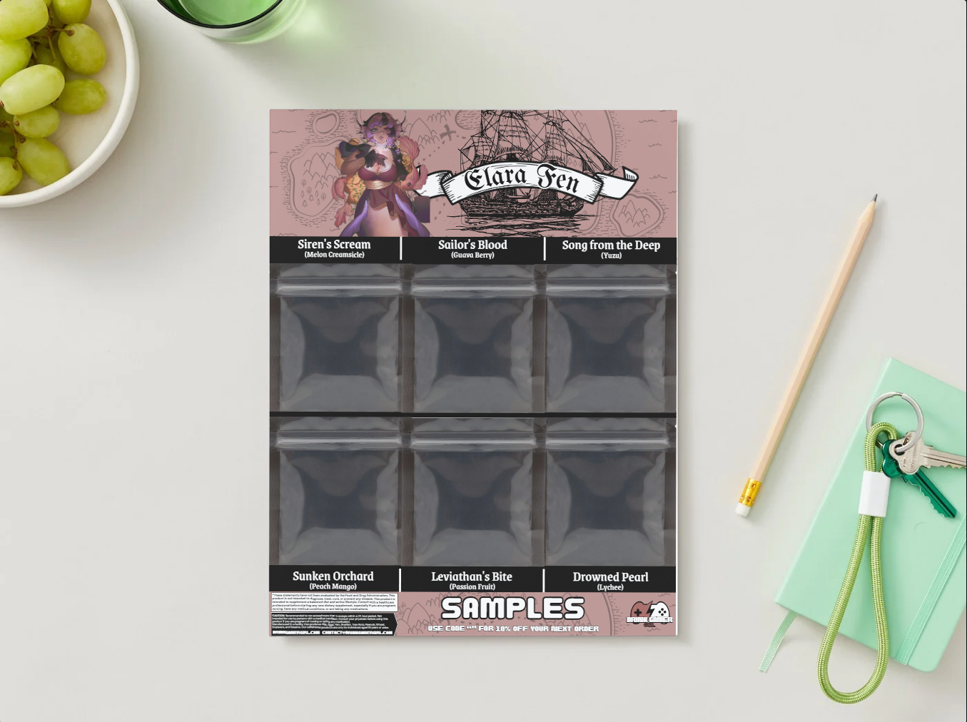 Elara Fen - Sample pack (6 Flavors)