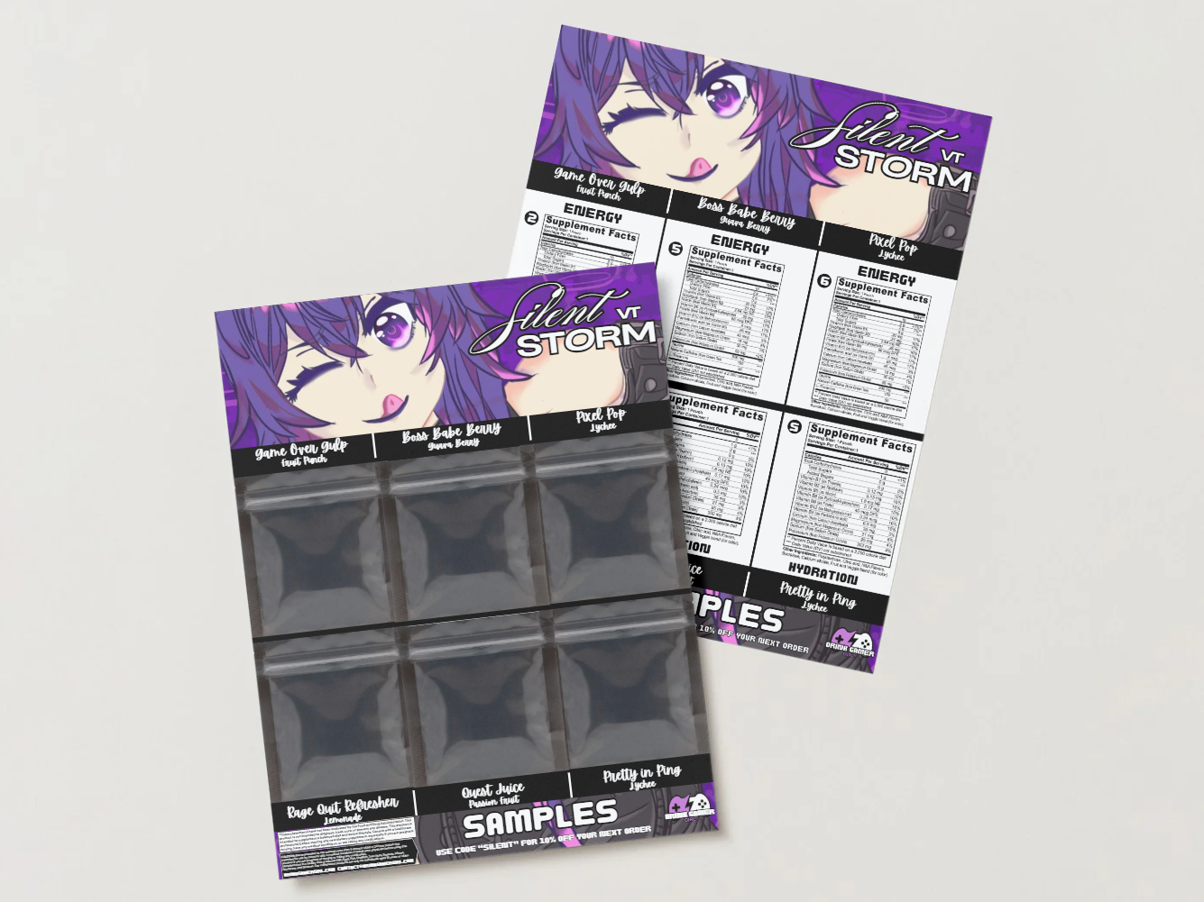 SilentStormVT - Sample pack (6 Flavors)