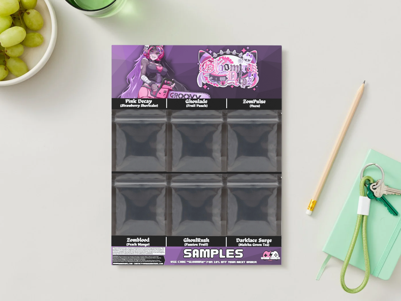 Gloomira Yelps - Sample pack (6 Flavors)