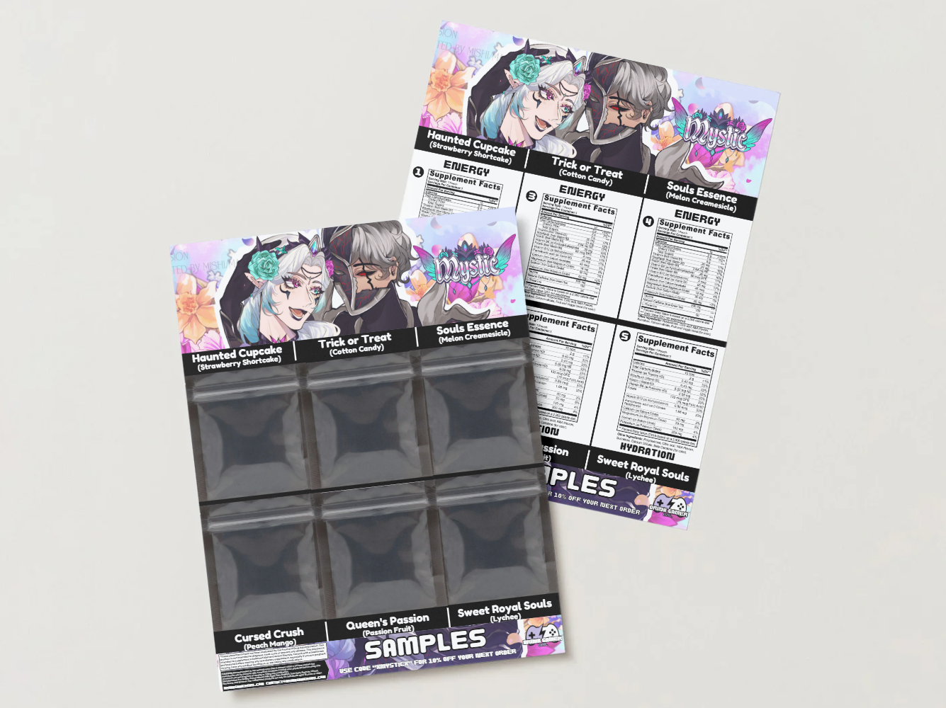 MysticSoulQueen - Sample pack (6 Flavors)