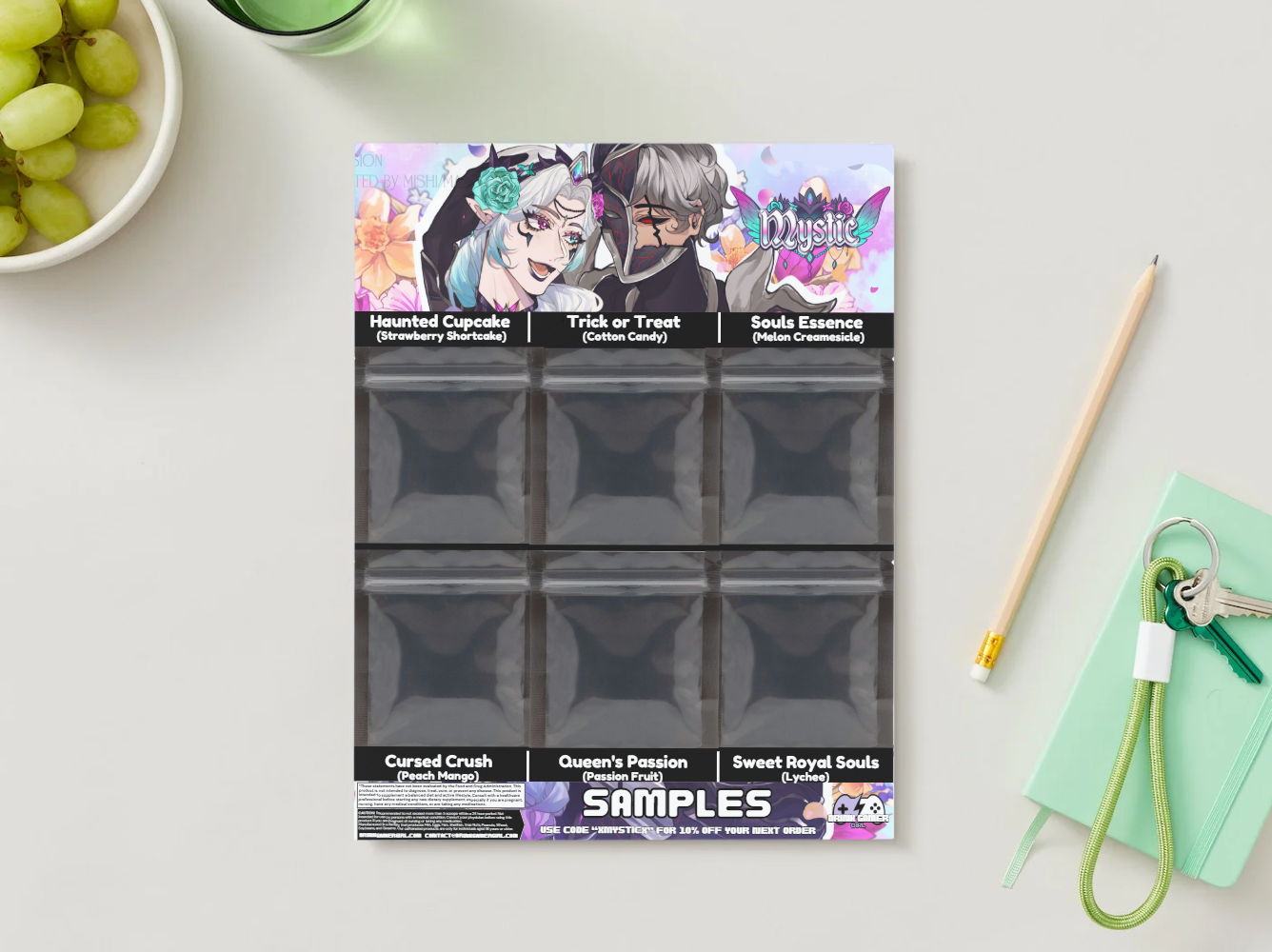 MysticSoulQueen - Sample pack (6 Flavors)