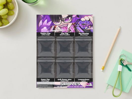 GothManiac - Sample pack (6 Flavors)