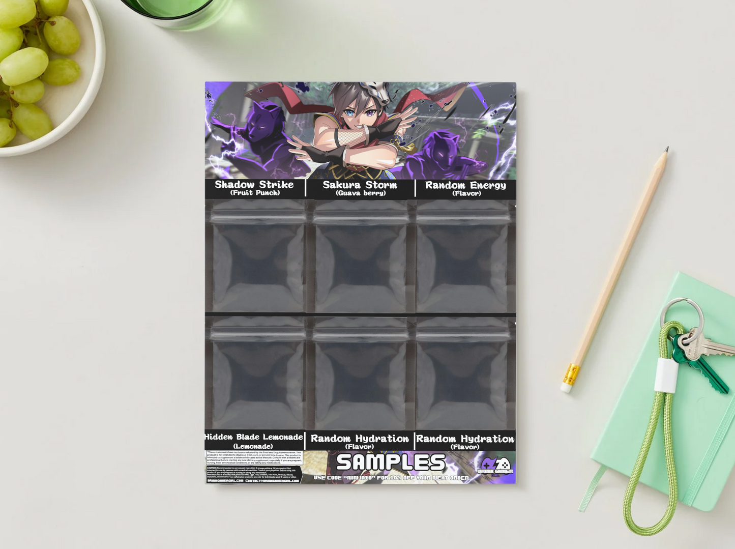 Shinobishii - Sample pack (6 Flavors)