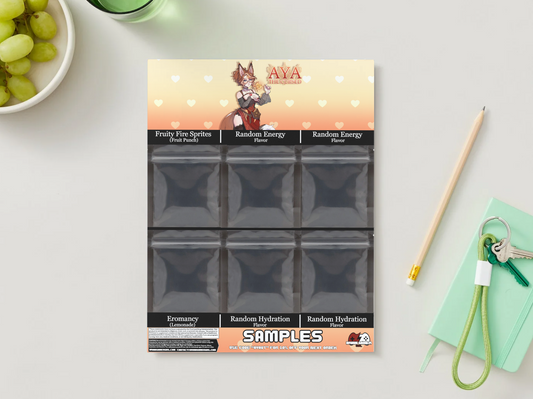 The Cursed Aya - Sample pack (6 Flavors)