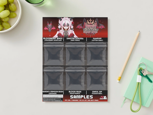 NyxieSinclair - Sample pack (6 Flavors)