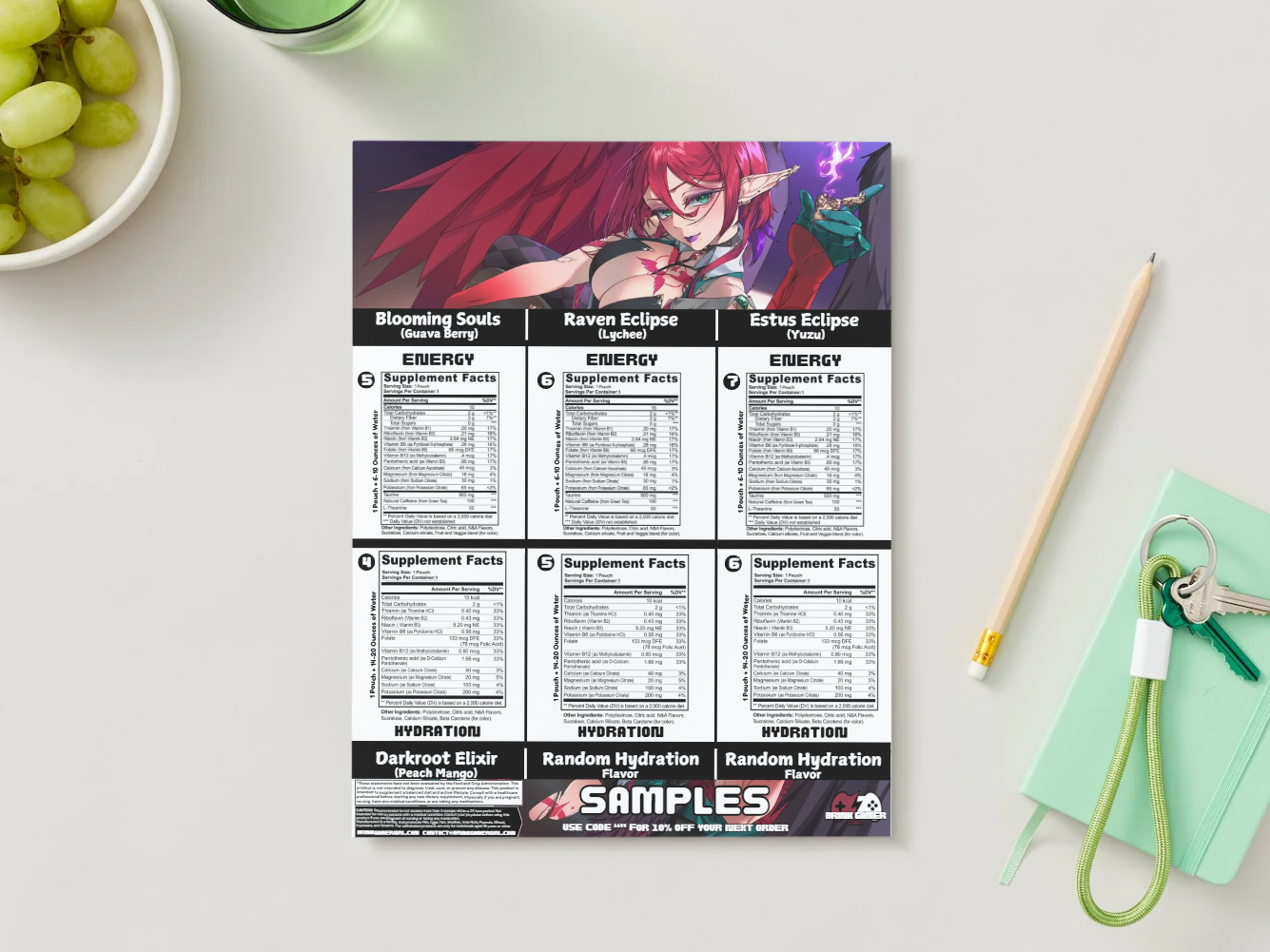 HimikoMio - Sample pack (6 Flavors)