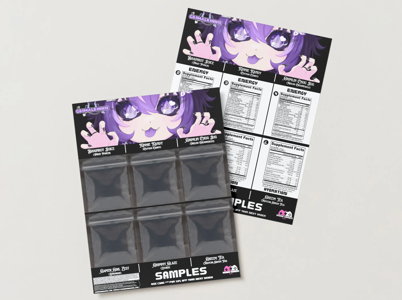Grimalkinnie - Sample pack (6 Flavors)