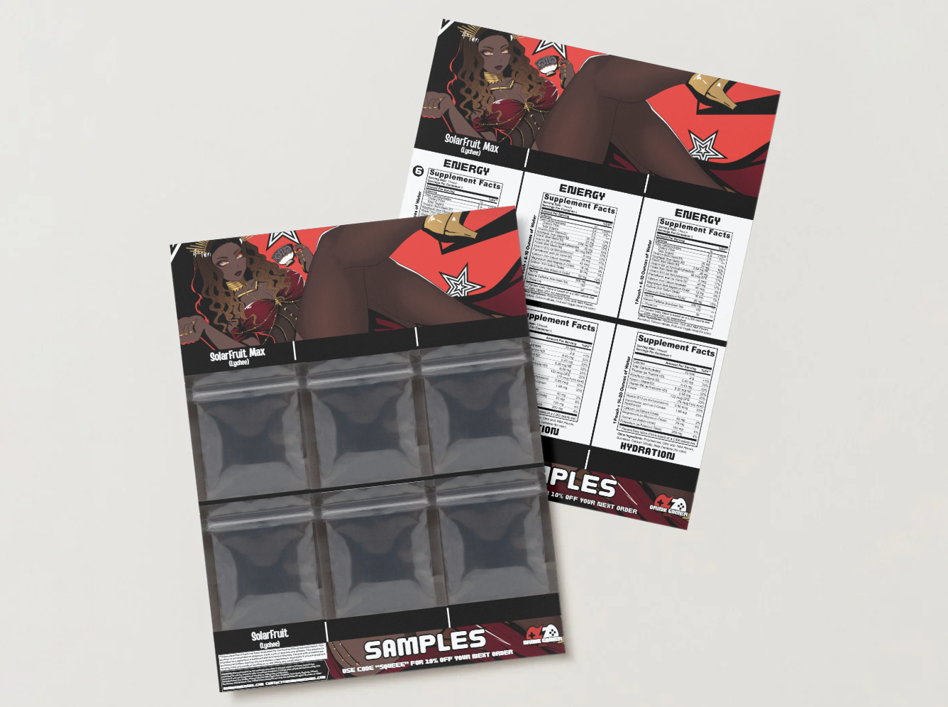 SqueeeQueen - Sample pack (6 Flavors)