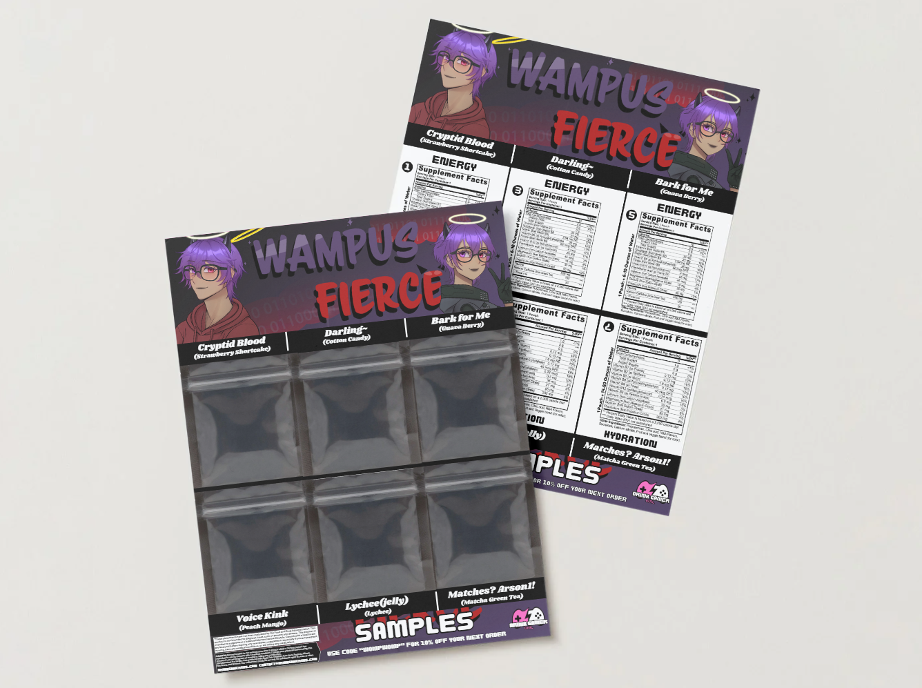 Wampus Fierce - Sample pack (6 Flavors)
